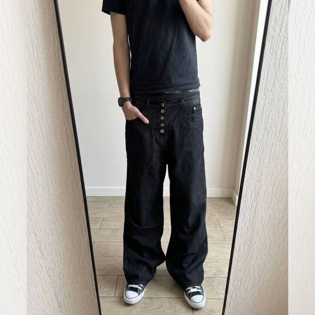 Джинсы no faith studios japanese denim