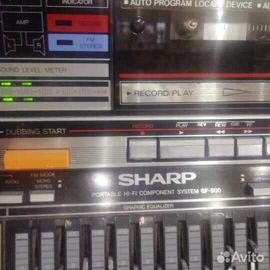 Магнитофон sharp