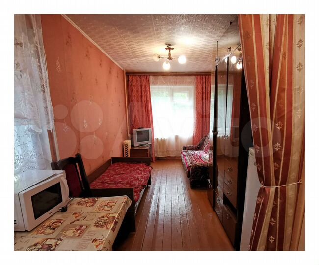 Комната 14 м² в 1-к., 2/5 эт.