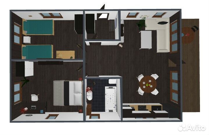 Каркасный дом под ключ в ипотеку