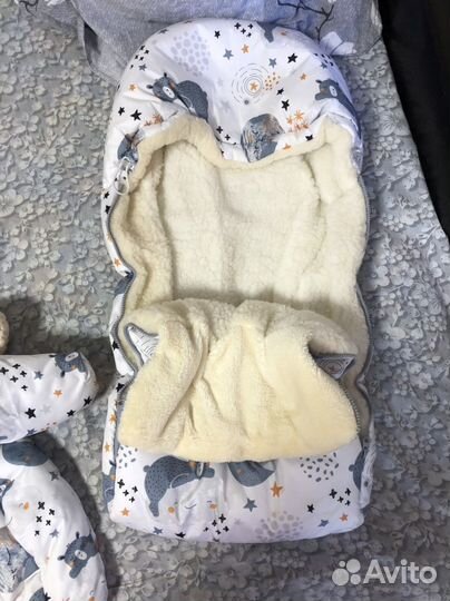 Комплект на выписку зимний