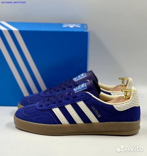 Кроссовки Adidas Gazelle Navy (Арт.51432)