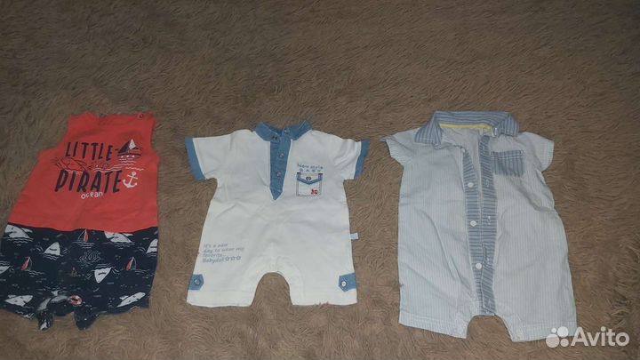 Вещи пакетом на мальчика 56-62