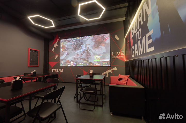 Светильник светодиодный форма шестигранник 530мм