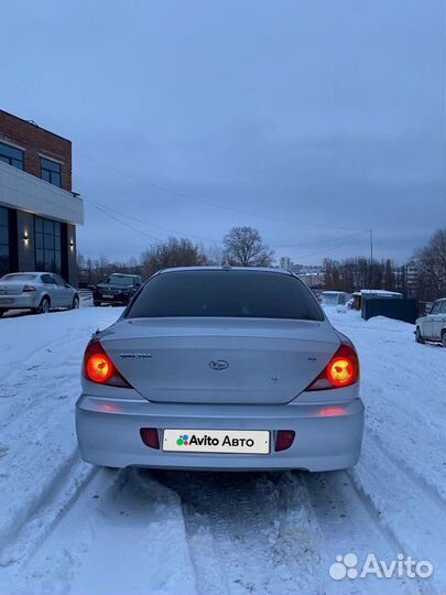 Kia Spectra 1.6 МТ, 2007, 204 000 км