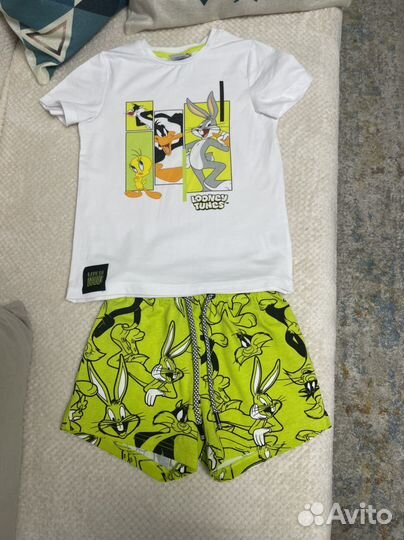Футболка и шорты Play Today на девочку 116/122