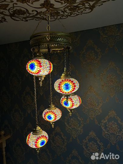 Люстра в восточном стиле