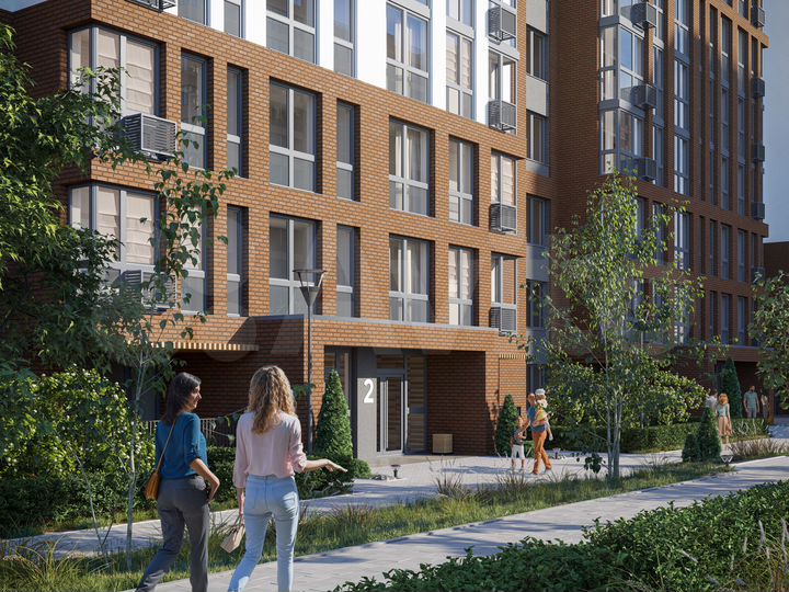 2-к. квартира, 65,8 м², 10/15 эт.