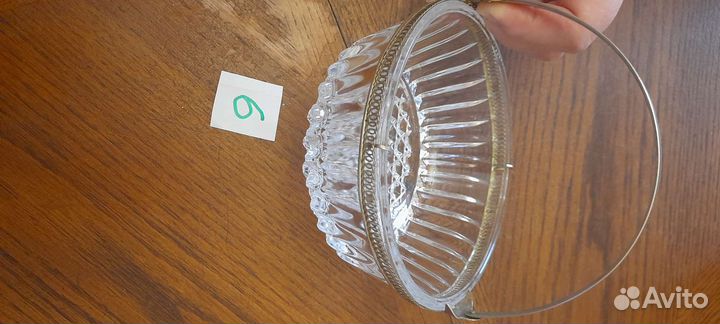 Хрустальная, стеклянная посуда времен СССР