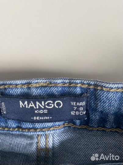 Джинсовые шорты mango на девочку