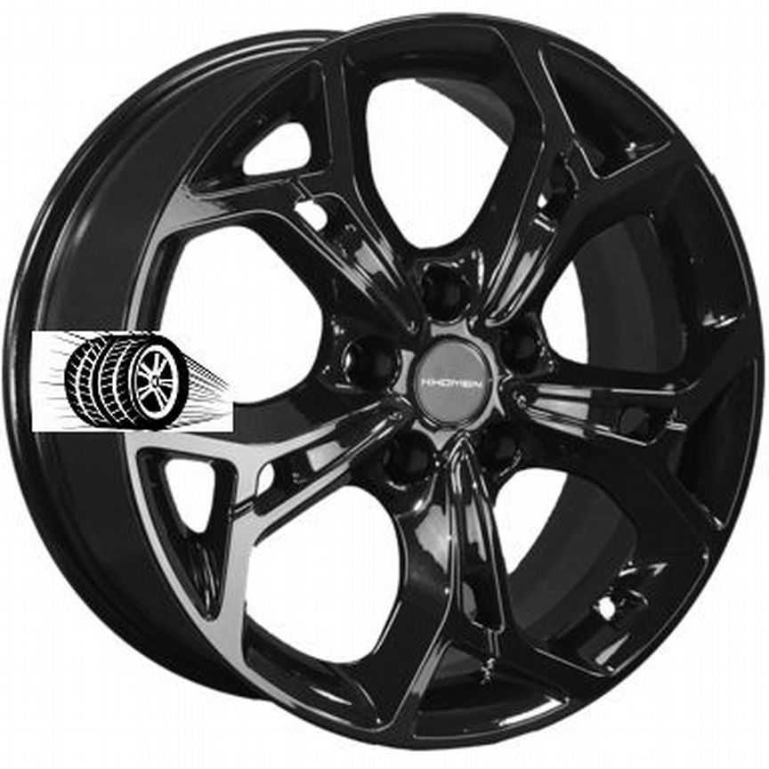 Литые диски Khomen Wheels 7×R17 5×114.3
