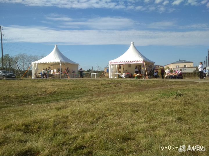 Аренда тентовых конструкций, шатров в Тюмени