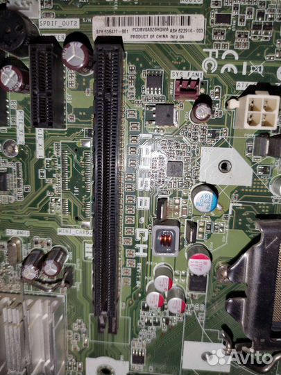 Материнская плата 1155 и 775