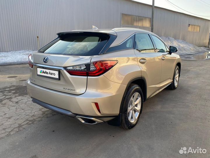 Lexus RX 2.0 AT, 2016, 117 000 км