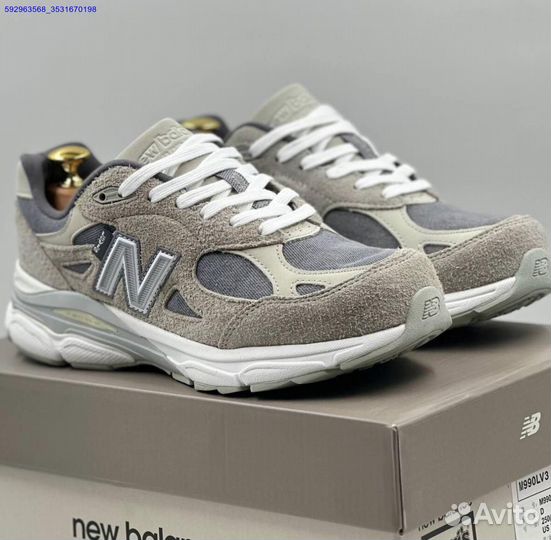 Кроссовки New Balance 990 женские (Арт.47294)