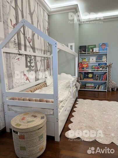 Стеллаж для книг детский Bummi 6 Монтессори