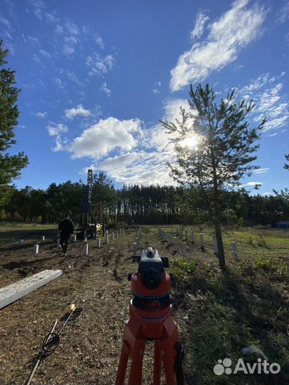 Фундамент на хб сваях