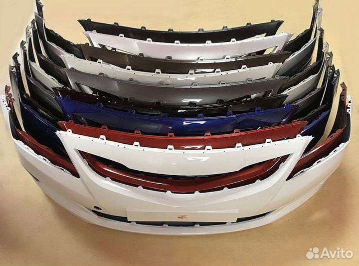 Бампера в цвет кузова