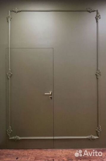 Межкомнатные скрытые двери под отделку