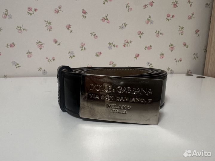 Dolce gabbana ремень ооигинал