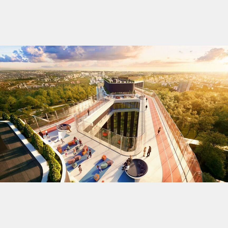 2-к. квартира, 98,4 м², 26/49 эт.