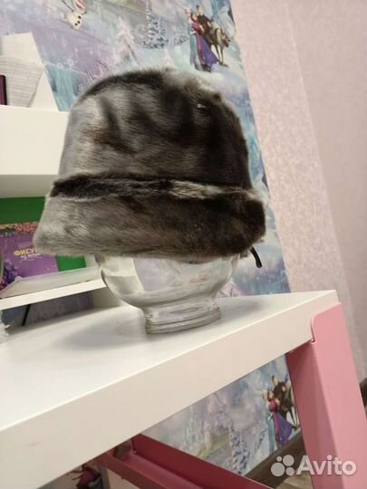 Шапка женская из нутрии