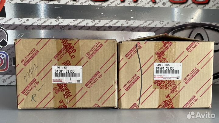 Фонарь задний toyota camry 40-45