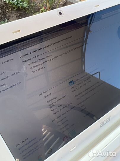 Ноутбук acer нетбук