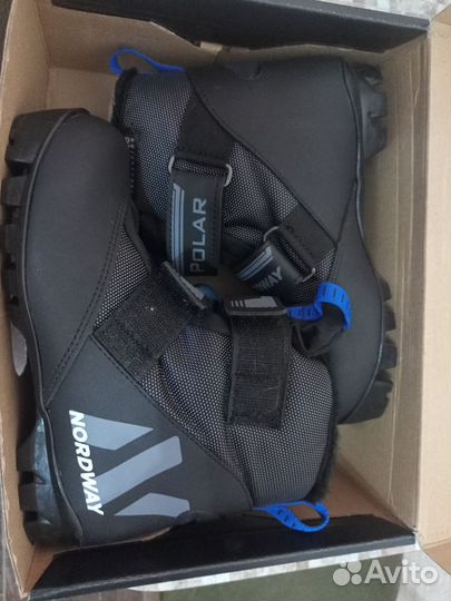 Ботинки для беговых лыж детские ф.Nordway р.34