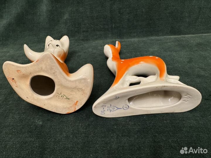 Фарфоровые статуэтки времен СССР