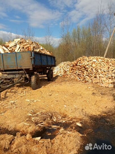 Дрова колотые