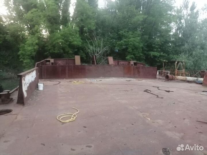 Баржа площадка гп.400 тонн