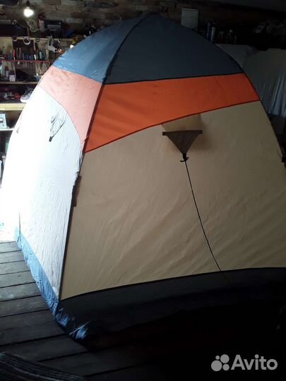 Палатка для зимней рыбалки бу