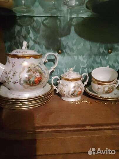 Сервиз чайный кофейный Мадонна гдр времён СССР