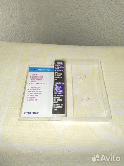 Аудиокассета E-17 Resurrection (East 17) лицензия