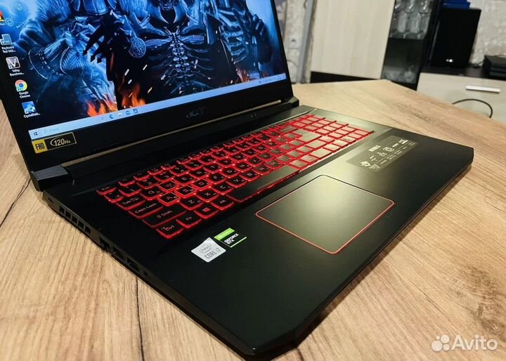 Игровой ноутбук acer nitro 17