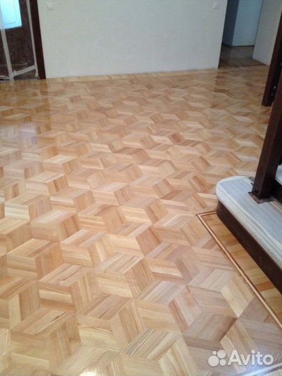 Паркетные работы, укладка, шлифовка