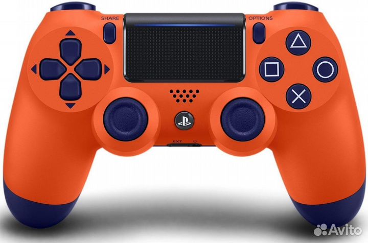 Новый джойстик PS4 Sunset orange ver.2