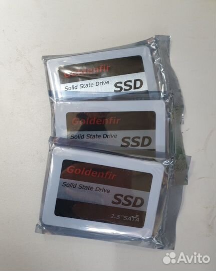 SSD Goldenfir 120 gb + w10п.ро + ключ