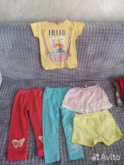 Вещи пакетом для девочки 98 104