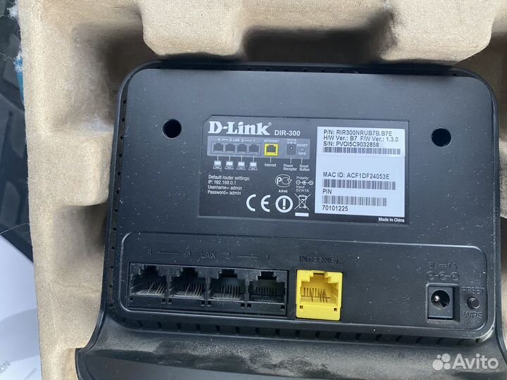 Роутер D-link n150