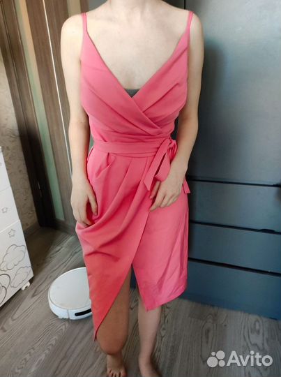 Платье вечернее 44 46 розовое