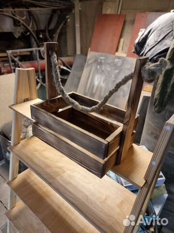 Корзинки для подарка из дерева