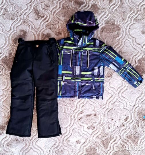 Зимний спортивный костюм для мальчика 140