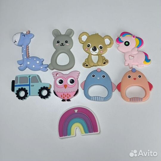 Силиконовые грызунки