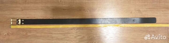 Ремень из натуральной кожи Black Full Grain Oak