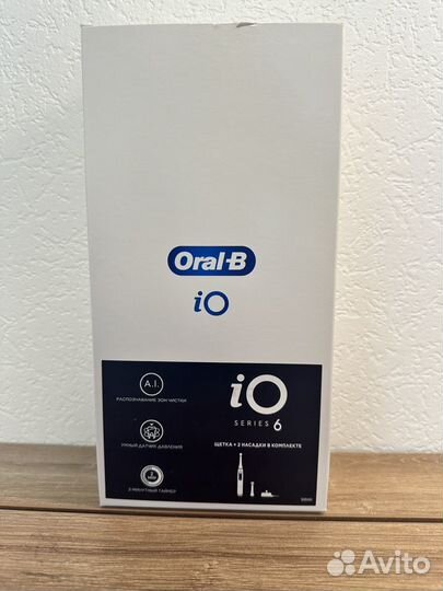 Электрическая зубная щетка oral b i o series 6