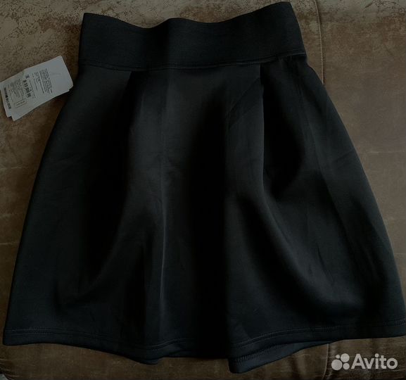 Юбка колокольчик черная