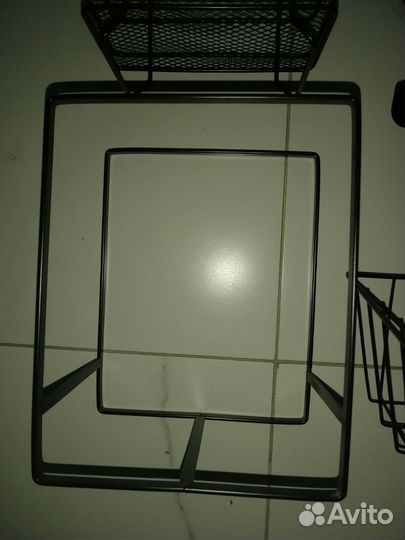 Корзина металлическая для хранения новое