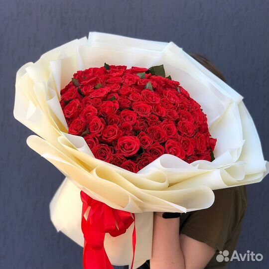 Цветы-Розы 15/25/51/101 шт